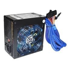 Fuente De Poder Atx 600w 20+4pines Fan 80mm