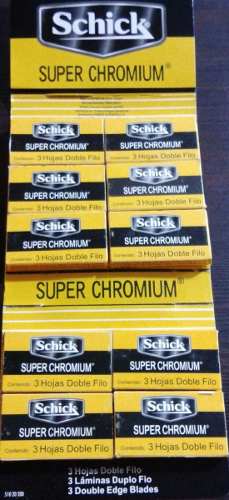 Hojillas Schick Super Chromium Original. Oferta¡¡