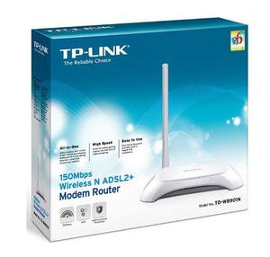 Módem Router Td-wn Adslmbps Tp-link Inalámbrico