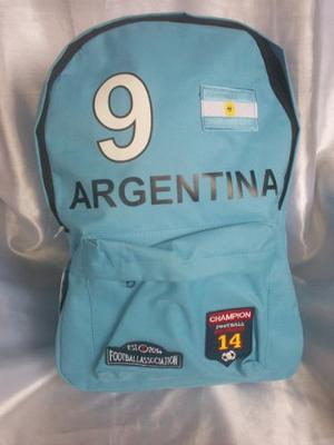 Morral Escolar / Bolso /, Argentina Deportivo