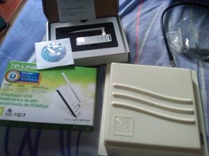 Remato Adaptador Inalambrico Y Tplink Antena De Mas 5 Kilo