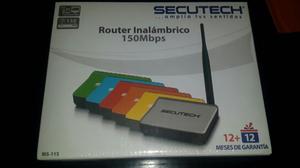 Router Inalambrico 150 Mbps Secutech. Nuevo.