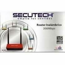 Router Secutech De 2 Antenas Nuevos