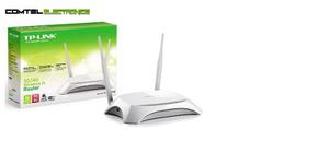 Router Tp-link 3g / 3.75g Wireless N 2 Antena Tl-mr