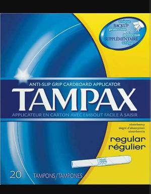 Tampax Regular Caja De 20unid