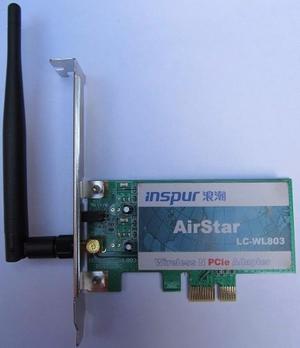 Tarjeta Inalámbrica Airstar Modelo:lc-wl803 Pcie Adapter