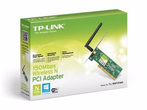 Tarjeta Pci Inalambrica Tp-link 150mbps Tl-wn751nd