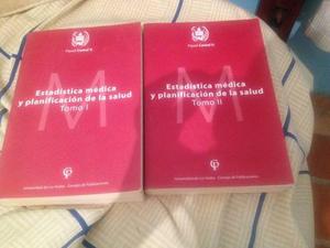 Estadistica Médica Y Planificación De Salud (tomo I Y Ii)