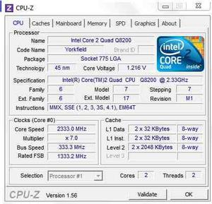 Intel Core 2 Quad Q Nucleos2.33ghz Socket mb