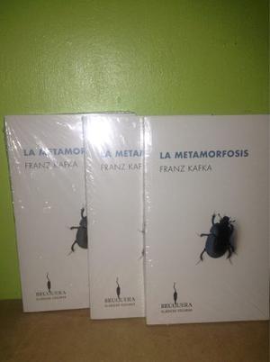 Libro, La Metamorfosis De Franz Kafka, Nuevo Y Sellado.
