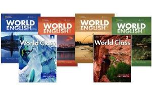 Libros World English + Worbook + Audio (todos Niveles Cevaz)