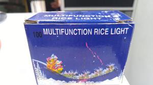 Luces Navideñas Rice Light Multifuncionales 100 Bombillos