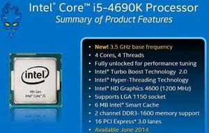 Procesadores Intel I K