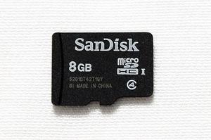 05 Memoria Micro Sd Sandisk 8gb Sin Adaptador/sin Blister