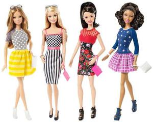 Barbie Fashionistas Pack X 4
