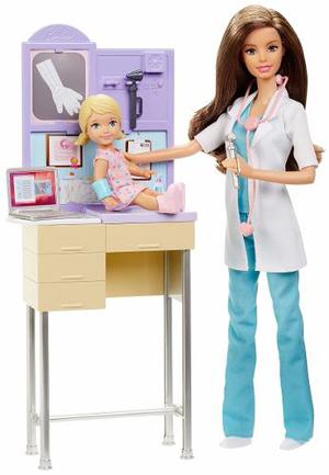 Barbie Pediatra Muñeca Importada Play Set Original Nueva