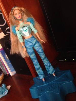 Barbie Rockera Como Nueva Con Accesorios