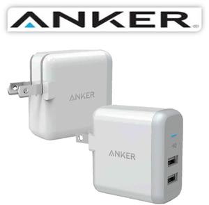 Cargador De Pared Anker 24w 2.4 Amp Doble Usb Iq