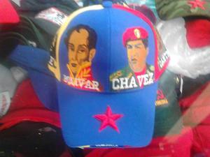 Gorra De Bolivar, Chavez, Evo, Fidel, Correa