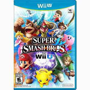 Juego Original De Super Smash Bros Wii U, Nuevo Y Sellado