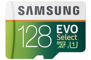 Memoria Micro Sd Samsung 128gb Evo Select Class 10 Up To 80m