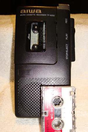 Micro Cassette Recorder Tpm200 Aiwa