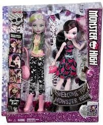 Monster High Draculara And Moanica Originales 2 Muñecas.