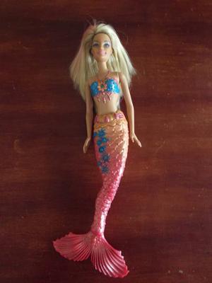 Muñeca Barbie Sirena  Mattell Indonesia