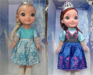 Muñeca De Frozen Ana Y Elsa 30 Cm