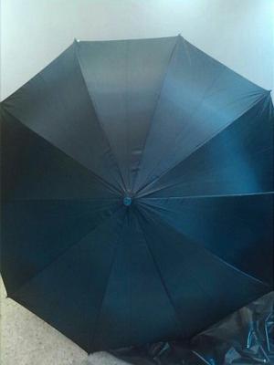 Paraguas De Bastón Color Negro