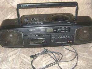 Radiocassette/cd Sony