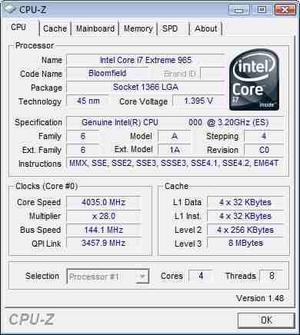 Intel® Core I Processor Extreme Edition