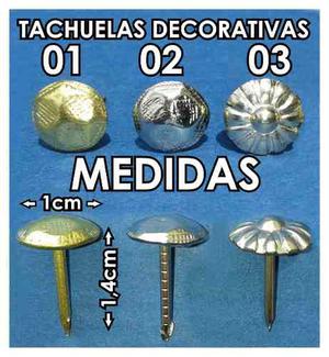 Tachuelas Decorativas Para Tapicero 50 Unidades