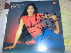Daniela Romo Primer Disco Autografiado Acetato Lp