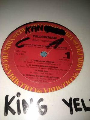 Disco Vinyl: Importados Yellowman, Ub40