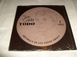 Juan Gabriel - Todo | Disco Lp/vinil/acetato
