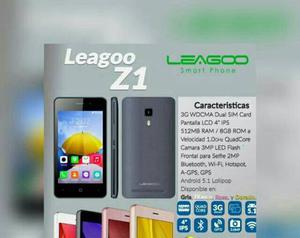 Leagoo Z1 Teléfono Androide 5.1 8gb 4pulgadas
