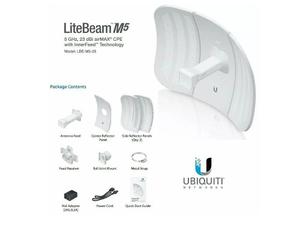 Litebeam M5 Version Us/ca 5ghz, 23dbi Nueva