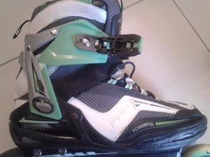 Patines En Linea Talla 42 Con Poco Uso Precio Bs.