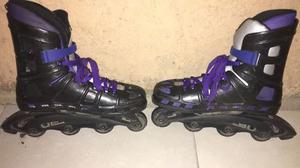 Patines En Linia Talla 7 O 8