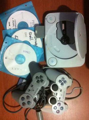 Playstation 1 + Controles + Juegos
