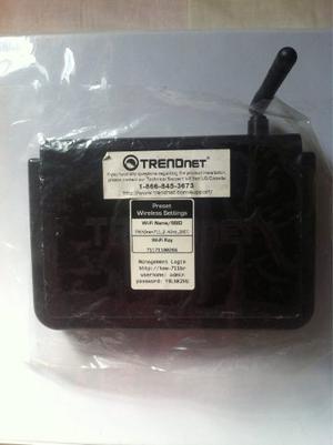 Router Trendnet N Antena