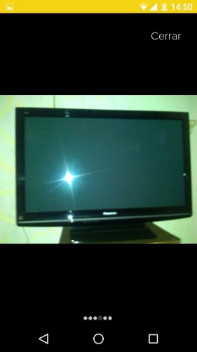 Tv Panasonic Pantalla Plana 42 Muy Buen Estado Con Control