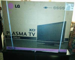 Vendo Tv Plasma Lg 42 Pulgadas Nuevo, Sellado.  Bs.