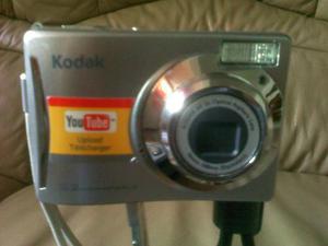 Camara Kodak C140, Usada, Pantalla Dañada, Con Todo!