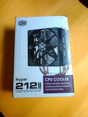 Fan Cooler Hyper 212 Evo Disipador De Calor Con Radiador