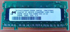 Memoria Ddr  Mb - 533 - Cl4