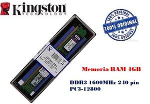 Memoria Ram 4gb mhz Pc Ddr3 Kingston 100%original