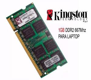 Memoria Ram Ddr2 Laptop 1gb Kingston Kvr667d2s5 1g