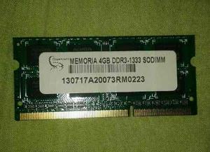 Memoria Ram Ddr3 De 4gb  Para Lapto Greentech